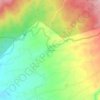 Sesaot topographic map, elevation, terrain