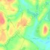 Sunrise Lake topographic map, elevation, terrain