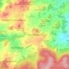 Hirschberglein topographic map, elevation, terrain