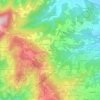 Sarego topographic map, elevation, terrain