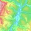Le Caravon topographic map, elevation, terrain