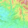 Abbottābād District topographic map, elevation, terrain