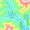 Delta topographic map, elevation, terrain