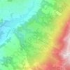 Montsoflo topographic map, elevation, terrain