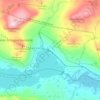 Finse topographic map, elevation, terrain