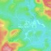 Madawaska topographic map, elevation, terrain