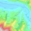 Uchakot topographic map, elevation, terrain