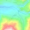 Callancas topographic map, elevation, terrain