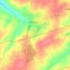 La Chevalerie topographic map, elevation, terrain