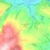 Llanelian yn Rhos topographic map, elevation, terrain