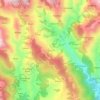 Tandoli topographic map, elevation, terrain
