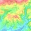 Coat Mez topographic map, elevation, terrain