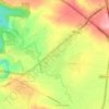 La Laja topographic map, elevation, terrain