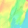 Loruk topographic map, elevation, terrain
