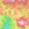 Riedlhütte topographic map, elevation, terrain