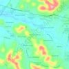 Belle Rive Highlands topographic map, elevation, terrain
