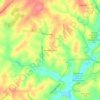 Kimberly Heights topographic map, elevation, terrain