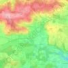 Ramsau topographic map, elevation, terrain