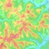 Pleasant Hill topographic map, elevation, terrain