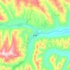 李俊乡 topographic map, elevation, terrain