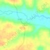 Itapeim topographic map, elevation, terrain