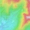 Fern Valley topographic map, elevation, terrain