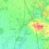 Tarp topographic map, elevation, terrain