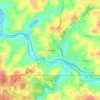 Staffordtown topographic map, elevation, terrain