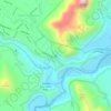 'Opaeka'a Falls topographic map, elevation, terrain
