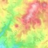 Boisset-Haut topographic map, elevation, terrain