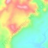 Gurare topographic map, elevation, terrain
