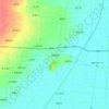 Baisi topographic map, elevation, terrain