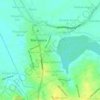 Jawa Laut topographic map, elevation, terrain