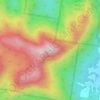 Mount Samson topographic map, elevation, terrain