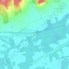 Toury topographic map, elevation, terrain