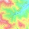 Bald Mountain topographic map, elevation, terrain