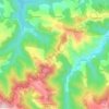 San Feliz topographic map, elevation, terrain