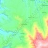 Mpharane topographic map, elevation, terrain