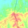 Doloroso topographic map, elevation, terrain
