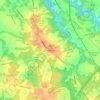 Barnsboro topographic map, elevation, terrain