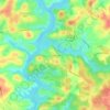 Timberidge topographic map, elevation, terrain
