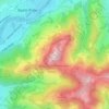 Cokotin topographic map, elevation, terrain