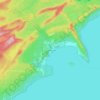Grand Portage topographic map, elevation, terrain