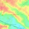 Leighton Bromswold topographic map, elevation, terrain