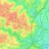 Haymount topographic map, elevation, terrain