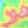 Ochsen topographic map, elevation, terrain
