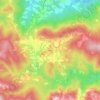 Bandita topographic map, elevation, terrain