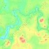 Santa Cruz topographic map, elevation, terrain