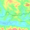 Bantargadung topographic map, elevation, terrain