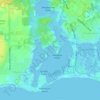 Sycamore Cove topographic map, elevation, terrain